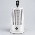 Lampe anti-moucherons UV d'intérieur Naturia Halo, blanche, avec anse de suspension