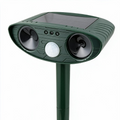 Répulsif chat solaire à ultrasons Naturia Anti-Chat Solaire, avec flash LED, sur piquet