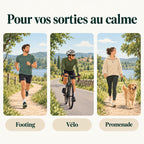 Répulsif chien portable pour le footing, le vélo et la promenade